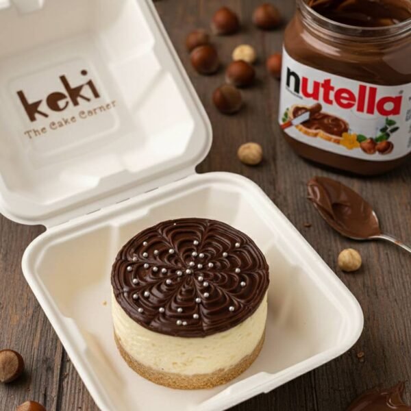 Personal Nutella Swirl Bento Cake