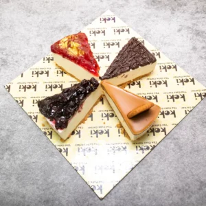 Assorted Eggless Cheesecake [1 Box, 4 Pieces]