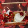 Love & Luxe Wooden Hamper