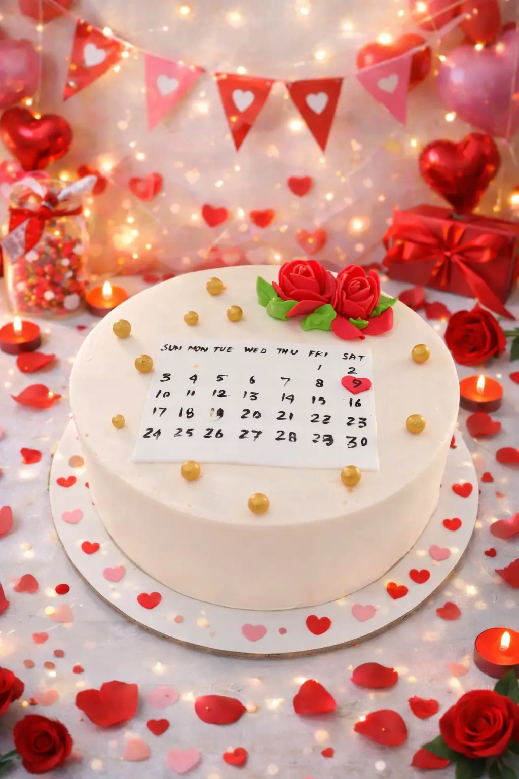 keki the cake cornerLove Marked on the Calendar Cake (1) Love Marked on the Calendar Cake
