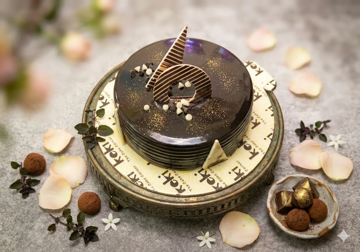 03.06 Chocolate Truffle Cake _ KEKI _ 2 Chocolate Truffle Cake