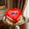 Anniversary Special Couple Pic Cake