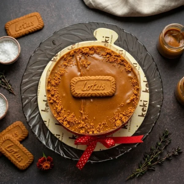 Classic Biscoff Cookie Butter Cheesecake