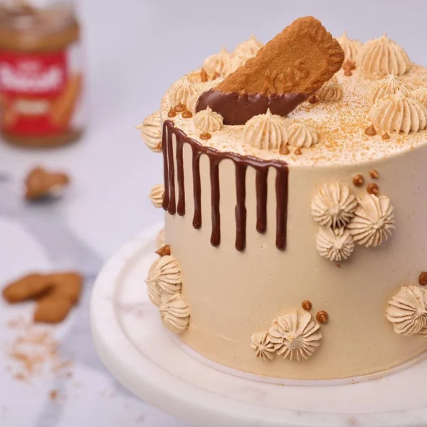 Biscoff Vanilla Delight Cake