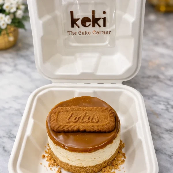 Lotus Biscoff Cheesecake Bento Box
