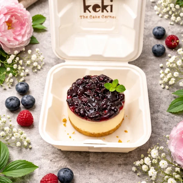 Blueberry Ch cake Bento _ Keki