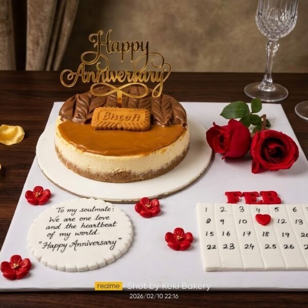 Calendar Theme Anniversary Cake