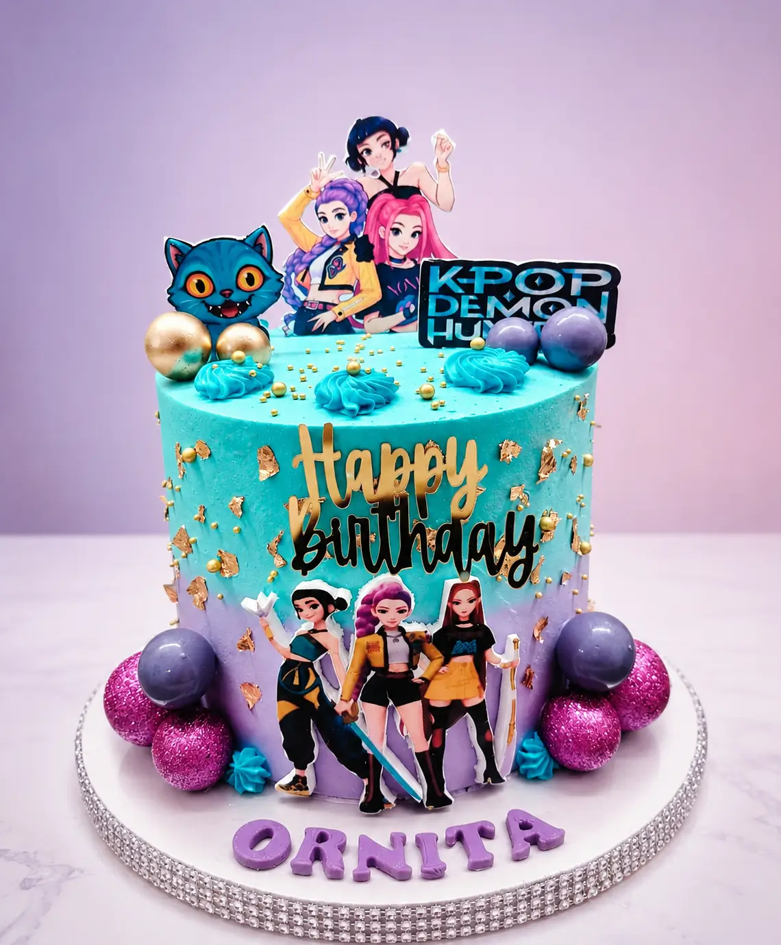 ChatGPT Image Jun 8, 2026, 04_18_30 PM K-POP Demon Hunters Cake
