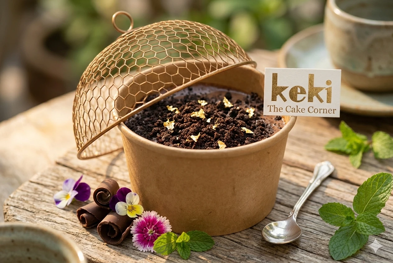 Choco Bowl Cake_Keki Chocolate Bowl Cake