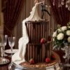 Enchanted Engagement Cake