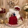 Flower & Petal tier Cake