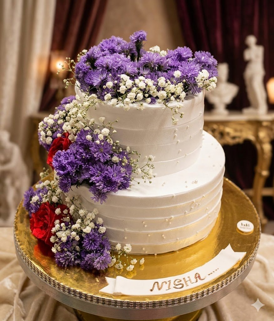 Forever Begins Engagement Cake Pic 1