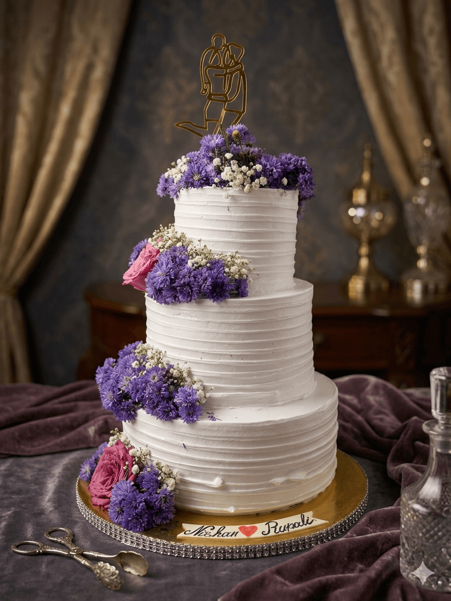 Forever Begins Engagement Cake Pic 2 Forever Begins Engagement Cake