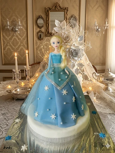 Frozen Doll Cake
