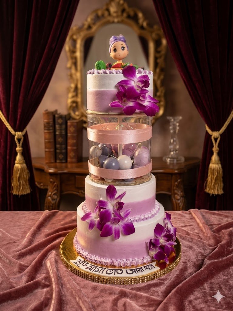 Luxe First Tooth Celebration Cake Pic 1 Luxe First Tooth Celebration Cake