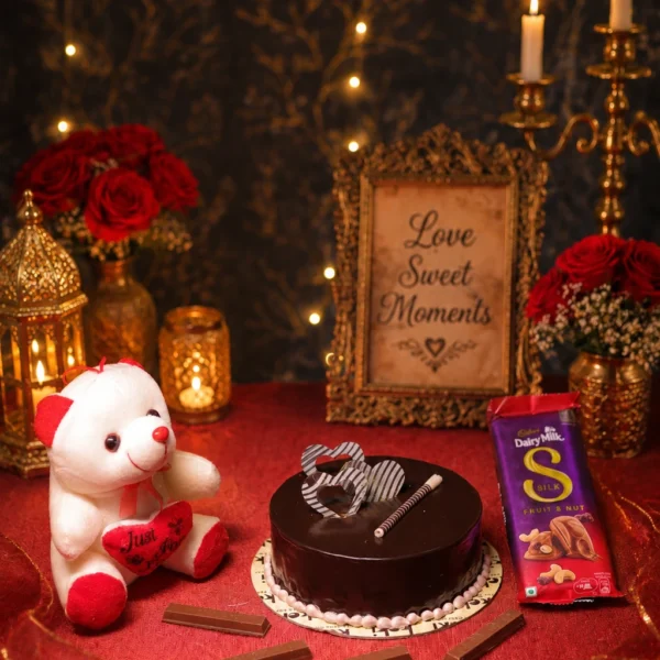 Premium Red Velvet Hamper