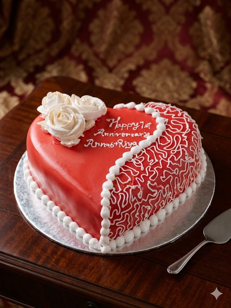 Red Velvet Love Cake Pic 1 Red Velvet Love Cake