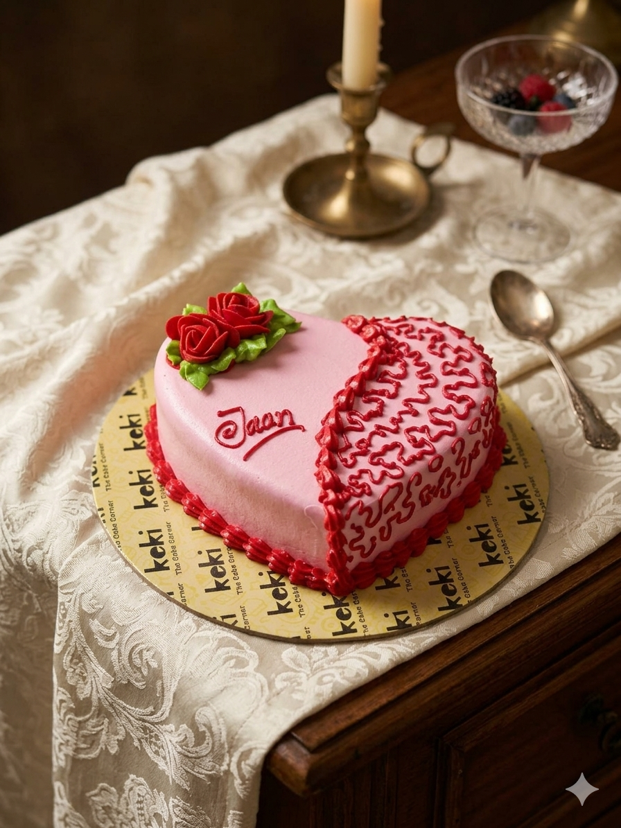 Red Velvet Love Cake Pic 2