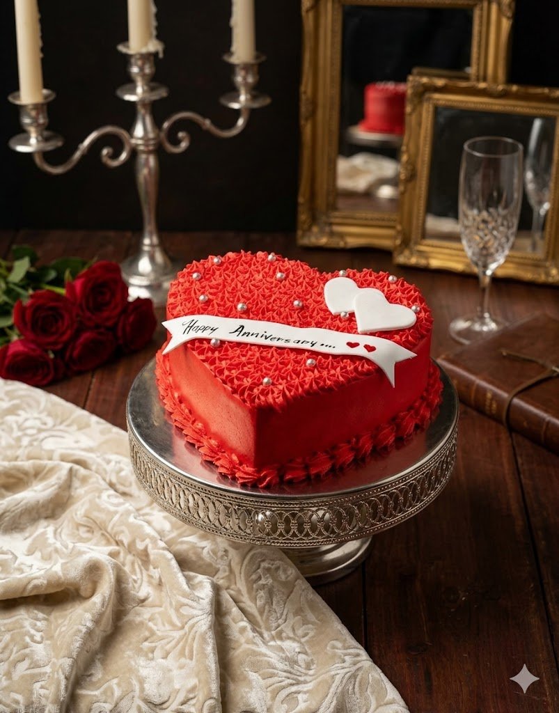 Red Velvet Love Cake Pic 3 Red Velvet Love Cake