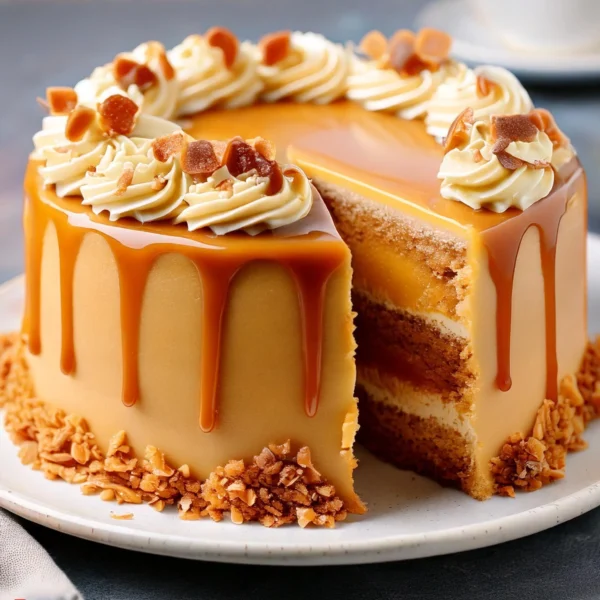 Premium Salted Caramel Delight Cake