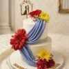 Together Forever Engagement Cake