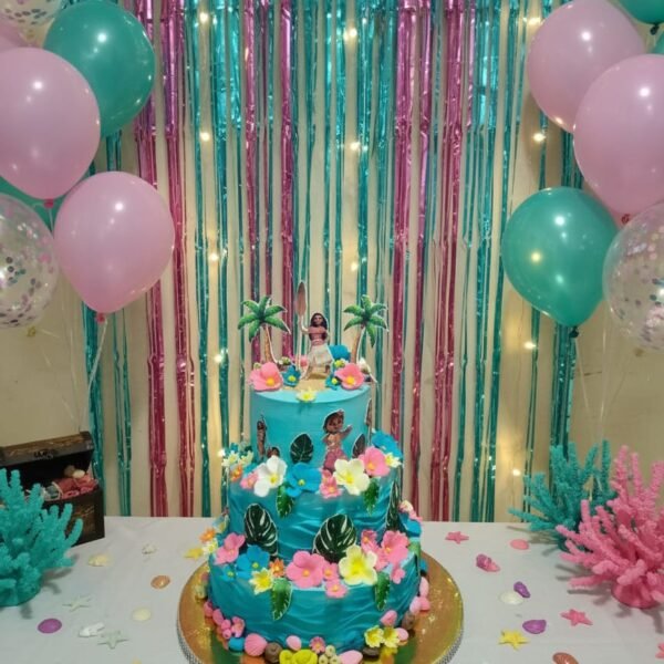 Moana Theme Cake
