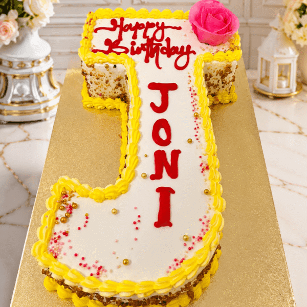 Alphabet Cake for her