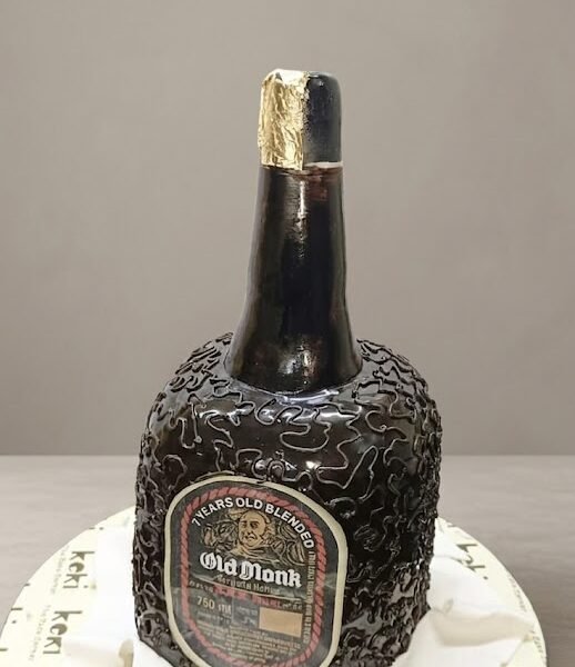Luxe Bottle Celebration Cake