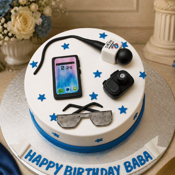 Work holic theme cake
